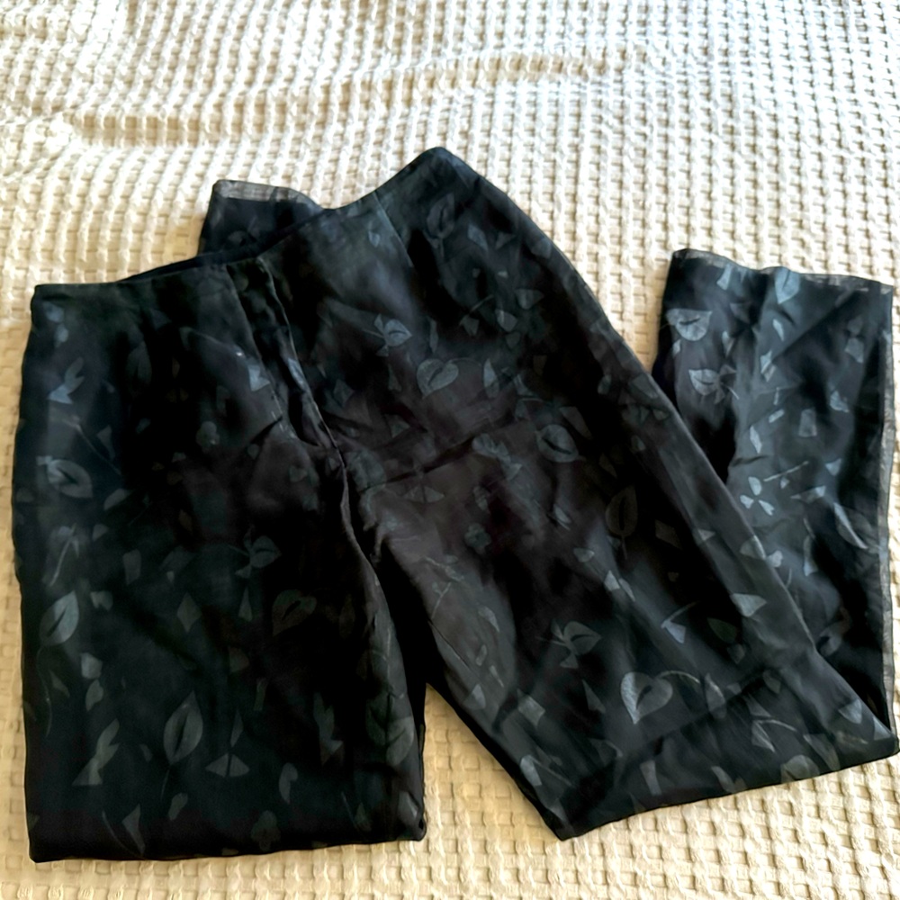 Armani Collezion sheer pants